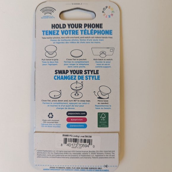 PopSockets Love is Love phone grip & stand - Picture 2 of 2